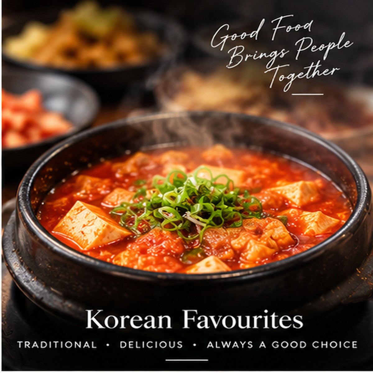 Traditional Korean food at Arirang Korean BBQ Perth